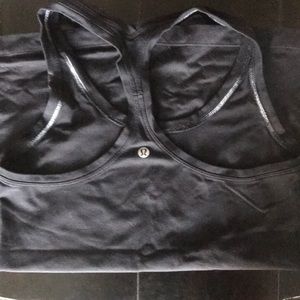 Black puma Cotten lulu lemon tank top